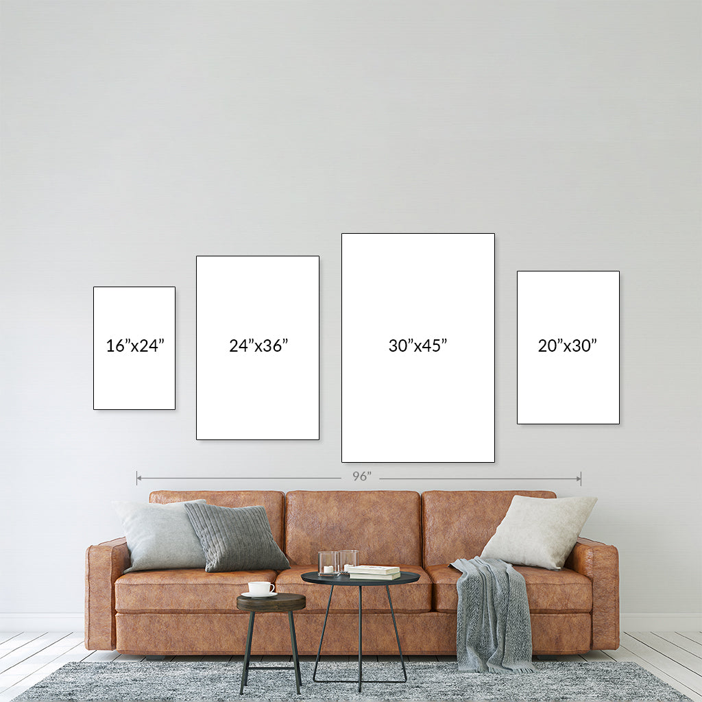 Windswept Pines 3-Panel Canvas Prints