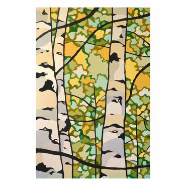Birches Green & Yellow