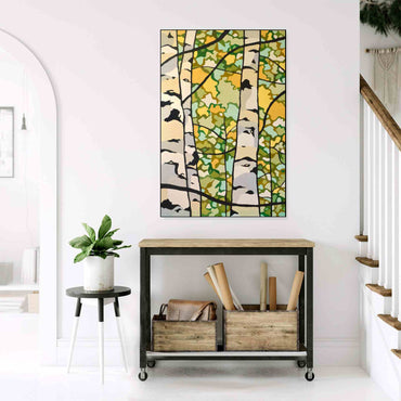 Birches Green & Yellow