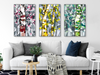 Laurel Creek Birches 3-Panel Canvas Prints