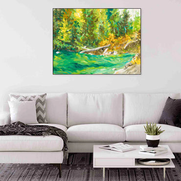 Green River & Log
