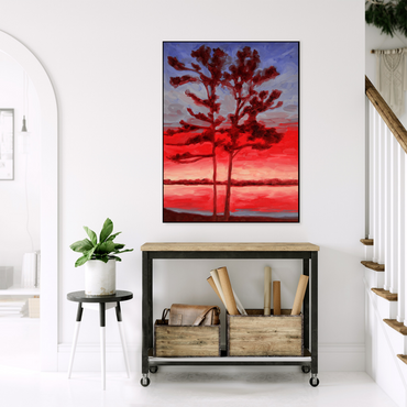 Red Northern Trees