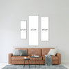 3 Panel Canvas Prints - Tall Trees
