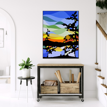 Rainbow Pine Portrait