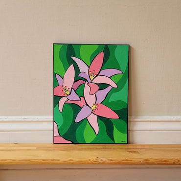 Pink Lilies 12