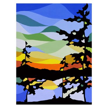 Rainbow Pine Portrait