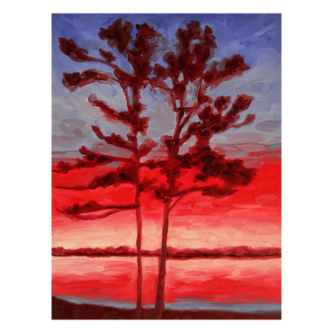 Red Northern Trees