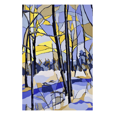 Winter River Bank