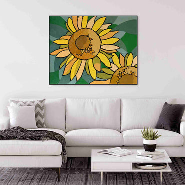 Sunflowers Green