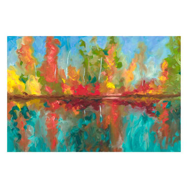 Mirrored Autumn Forest 30