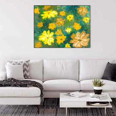 Yellow Floral Impression