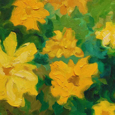 Yellow Floral Impression 20