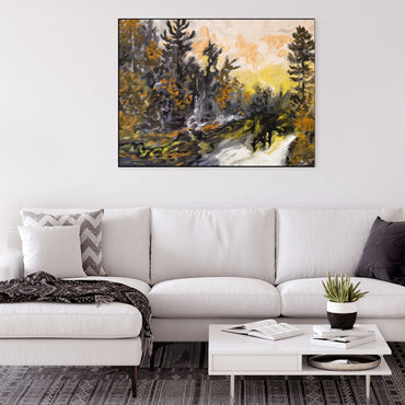 Autumn Forest & River Impression