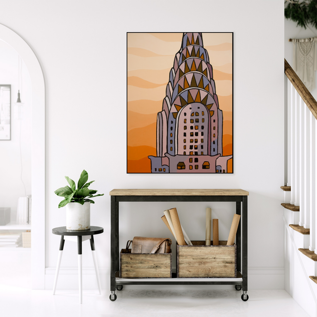 Chrysler Building New York Art For Sale - Kitchener Waterloo Munzy
