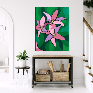 Pink Lilies