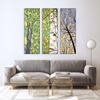 3 Panel Canvas Prints - Tall Trees