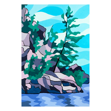 Bent Rock Pine