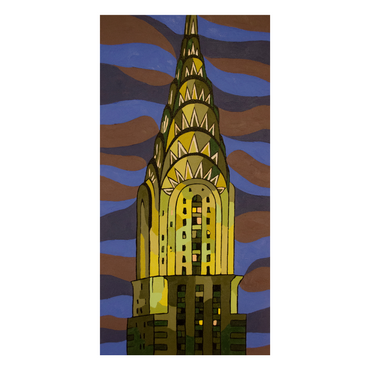 Chrysler Building At Night