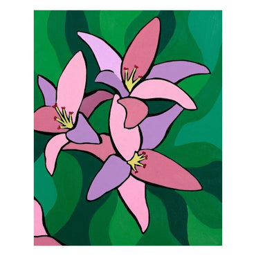 Pink Lilies